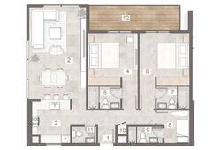 2 bedroom apartment